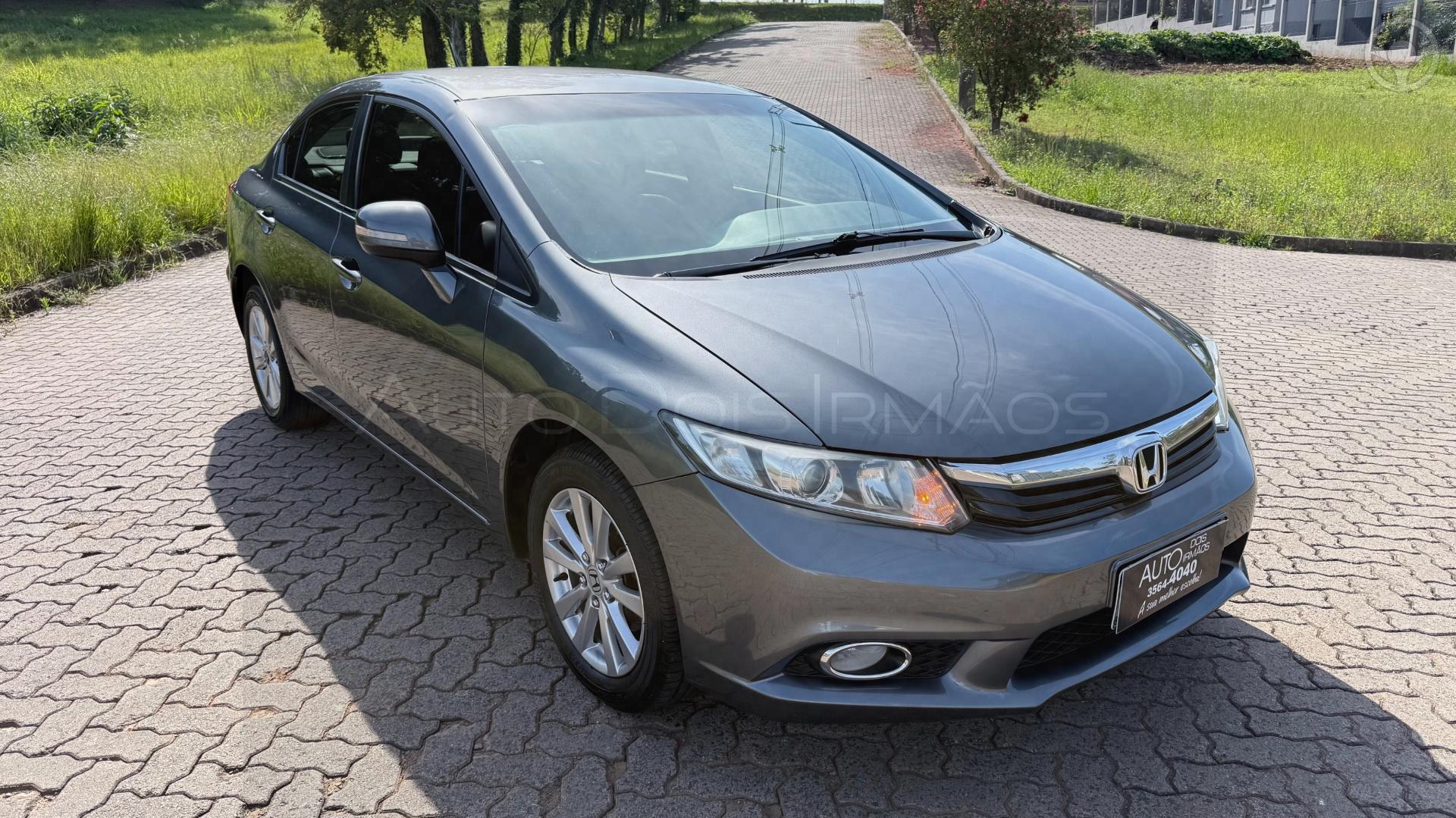 CIVIC 2.0 LXR 16V FLEX 4P AUTOMÁTICO - 2014 - DOIS IRMãOS