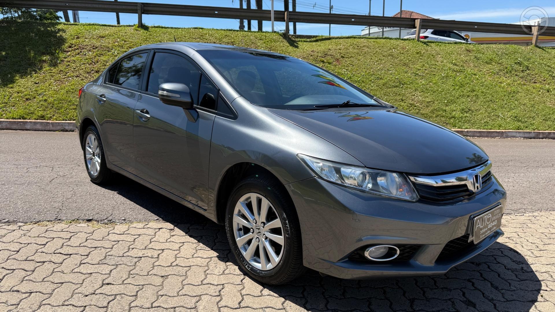 CIVIC 2.0 LXR 16V FLEX 4P AUTOMÁTICO - 2014 - DOIS IRMãOS
