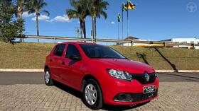sandero 1.0 authentique 16v flex 4p manual 2017 dois irmaos