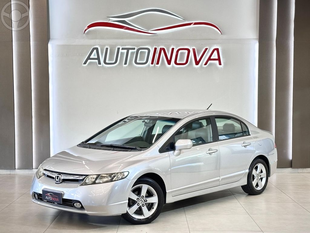 CIVIC SEDAN LXS 1.8/1.8 FLEX 16V MEC. 4P  - 2007 - IVOTI