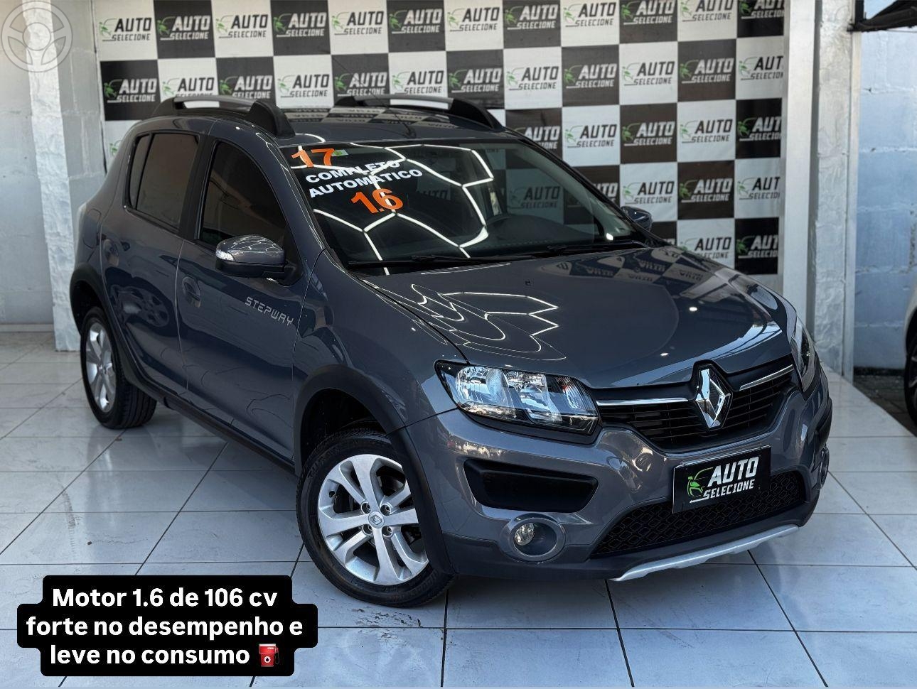 SANDERO 1.6 STEPWAY 8V FLEX 4P AUTOMATIZADO - 2017 - CAXIAS DO SUL