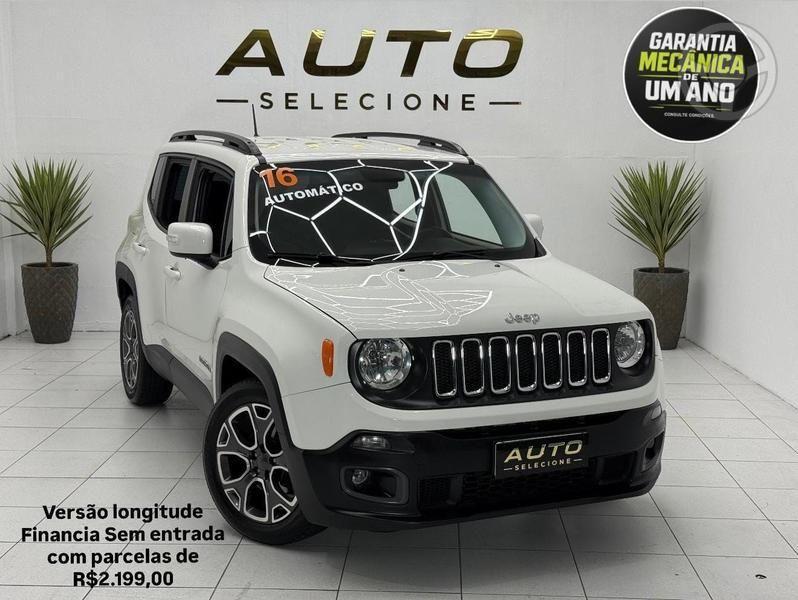 RENEGADE 1.8 16V FLEX LONGITUDE 4P AUTOMATICO - 2016 - CAXIAS DO SUL