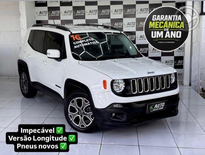 RENEGADE 1.8 16V FLEX LONGITUDE 4P AUTOMATICO - 2016 - CAXIAS DO SUL