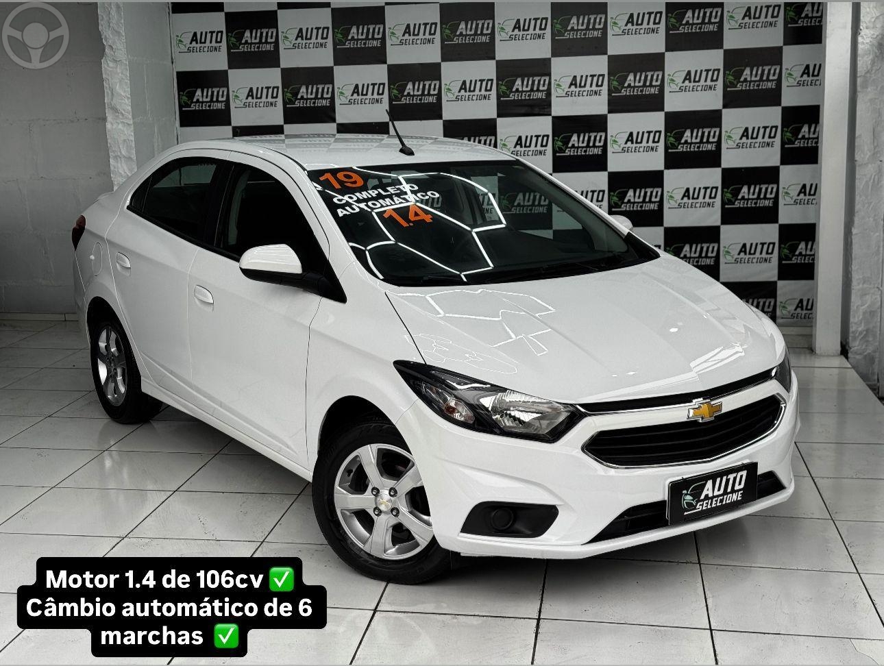 PRISMA 1.4 MPFI LT 8V FLEX 4P AUTOMATICO - 2019 - CAXIAS DO SUL