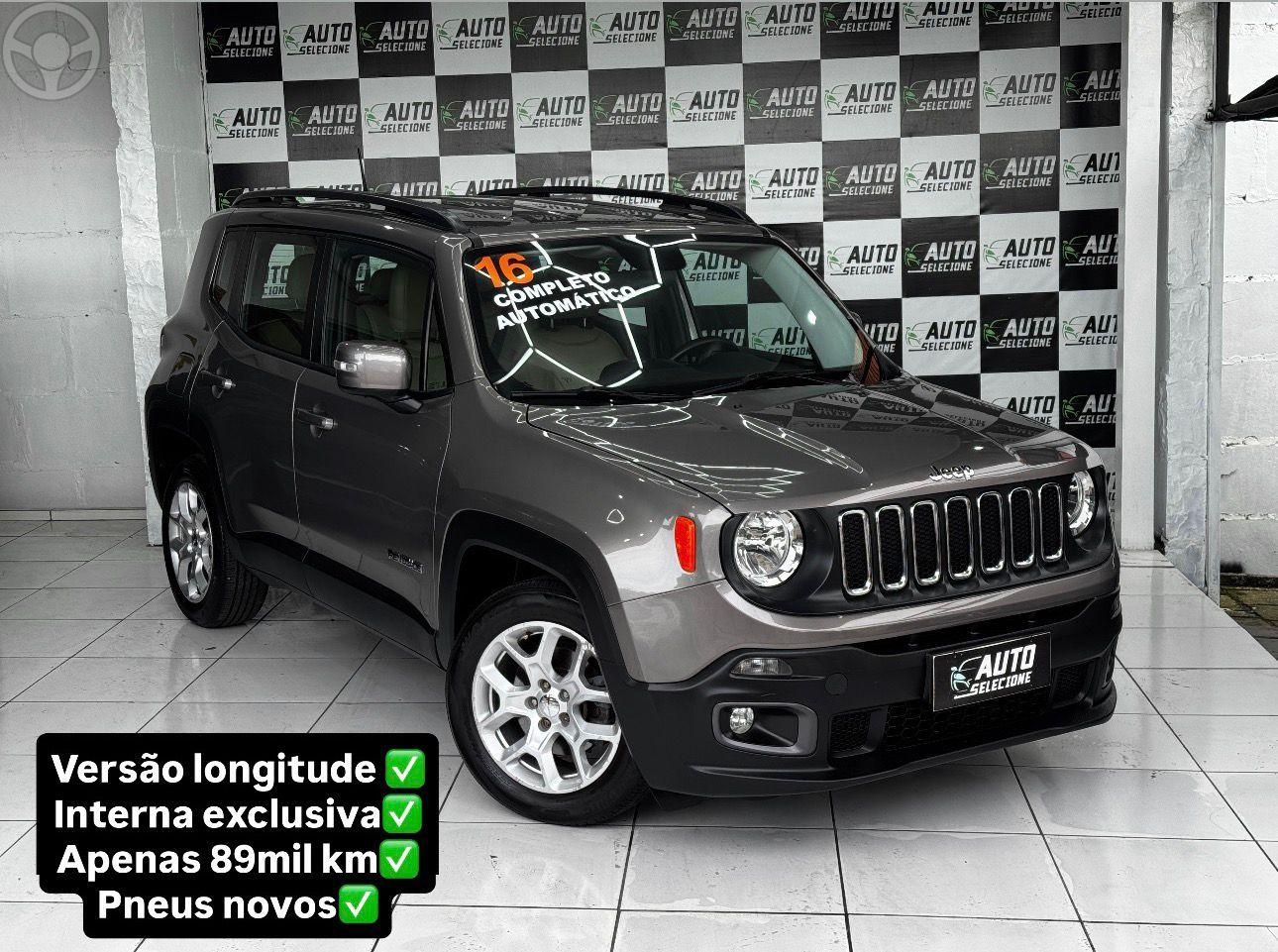 RENEGADE 1.8 16V FLEX LONGITUDE 4P AUTOMATICO - 2016 - CAXIAS DO SUL