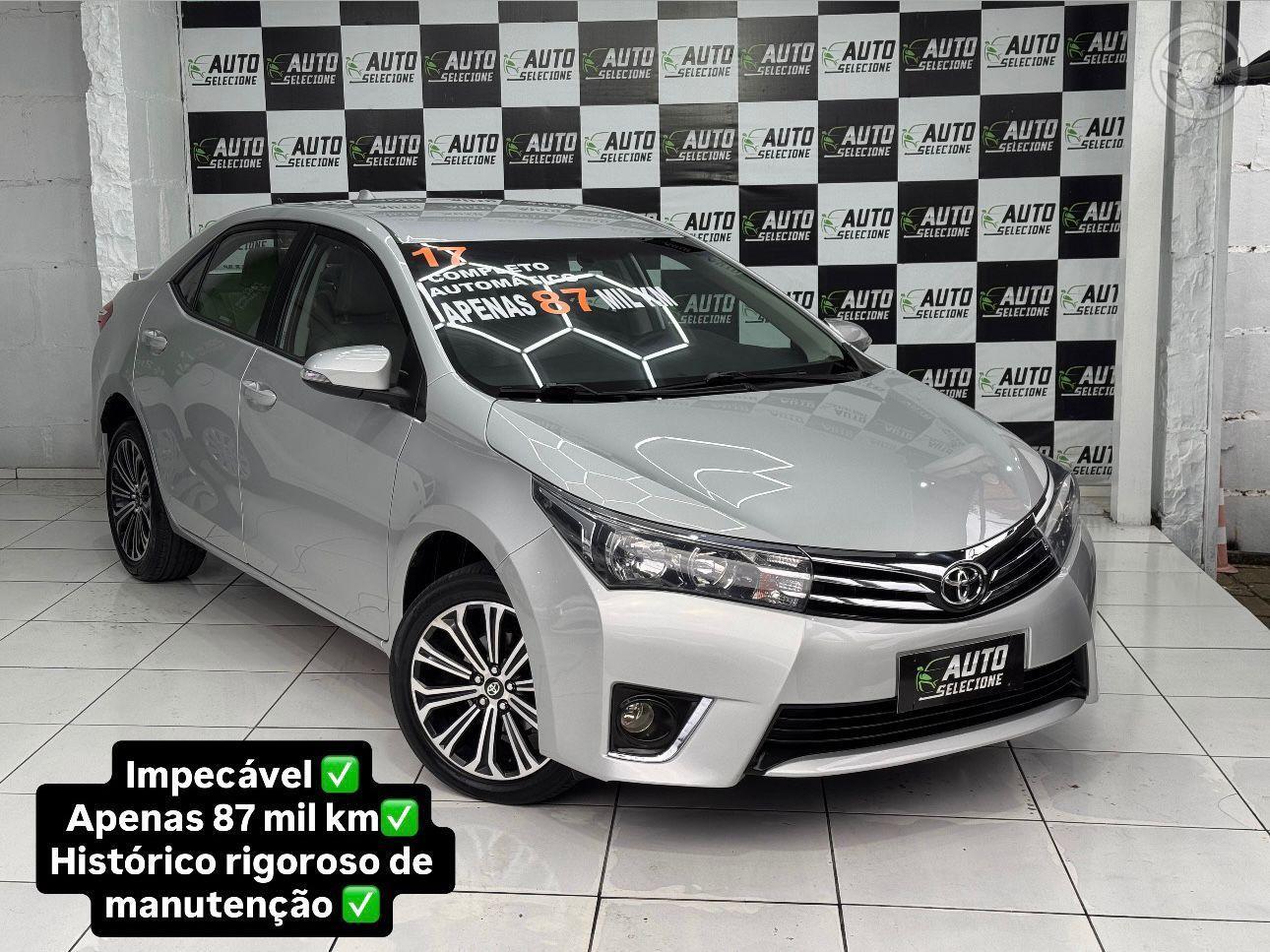COROLLA 1.8 GLI 16V FLEX 4P AUTOMATICO - 2017 - CAXIAS DO SUL