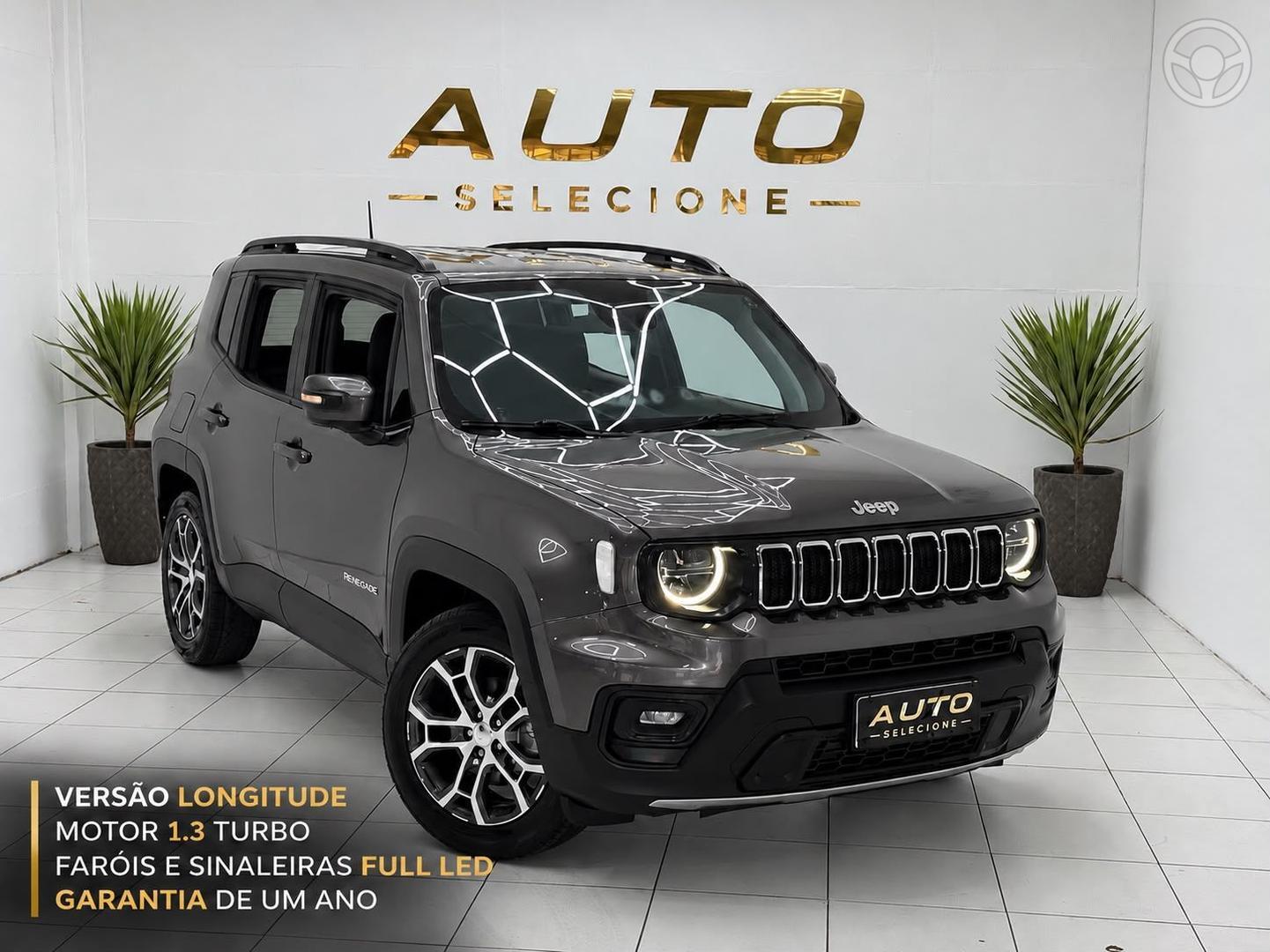 RENEGADE 1.3 LONGITUDE T270 16V TURBO FLEX 4P AUTOMATICO - 2022 - CAXIAS DO SUL