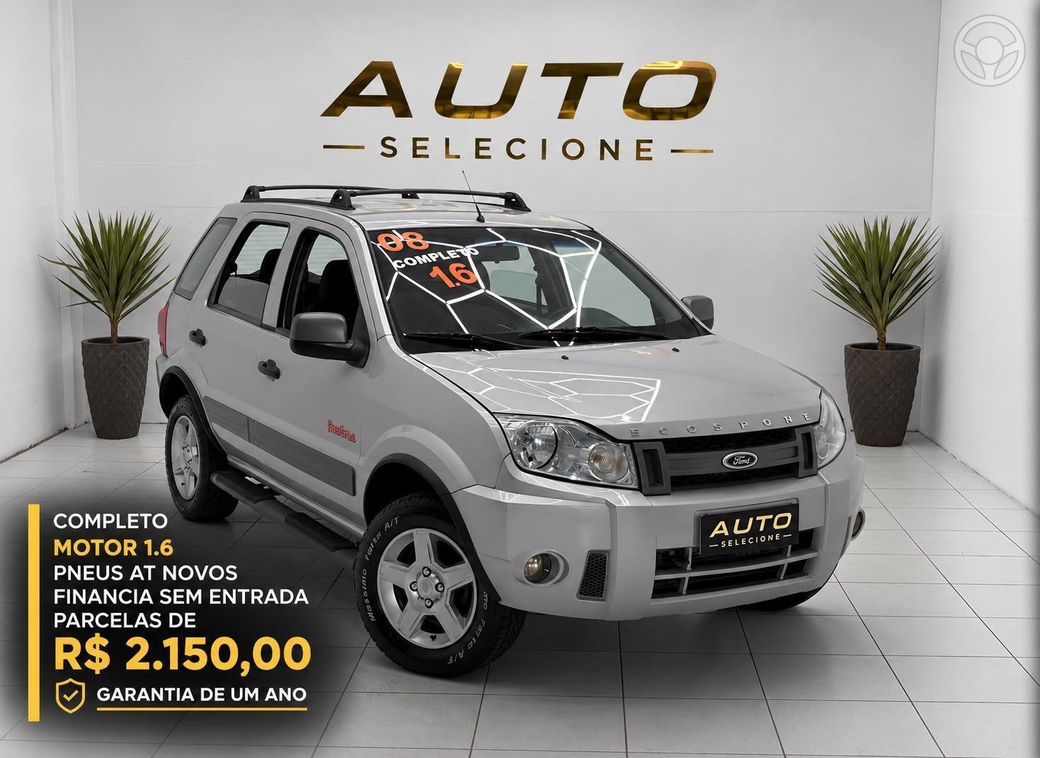 ECOSPORT 1.6 XLT FREESTYLE 8V FLEX 4P MANUAL - 2008 - CAXIAS DO SUL