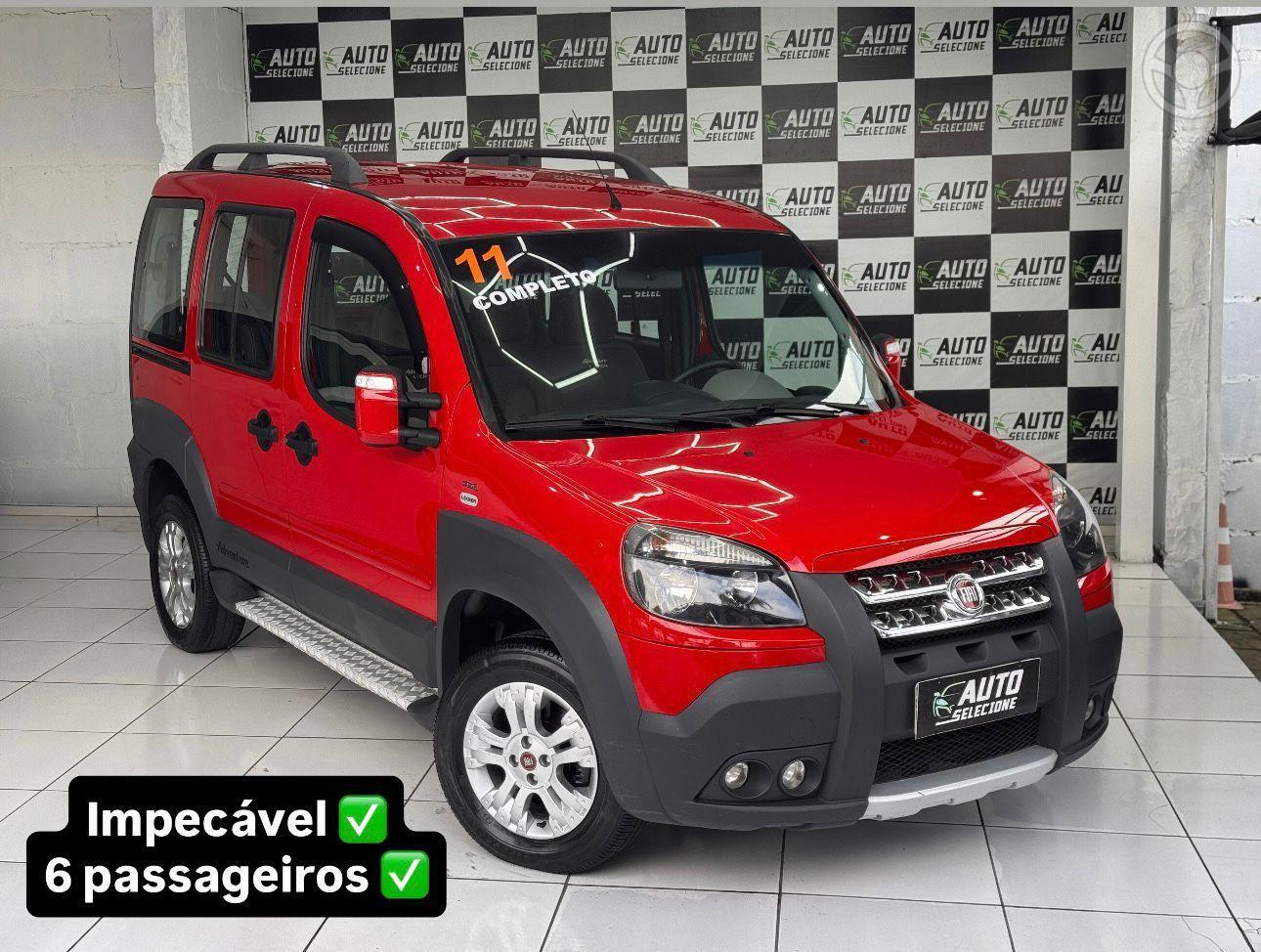 DOBLO 1.8 MPI ADVENTURE 16V FLEX 4P MANUAL - 2011 - CAXIAS DO SUL