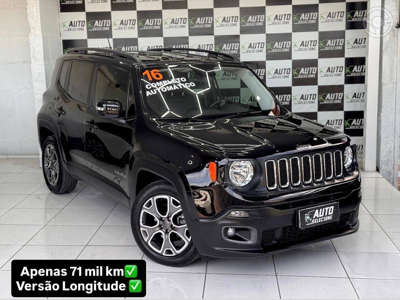 RENEGADE 1.8 16V FLEX LONGITUDE 4P AUTOMATICO - 2016 - CAXIAS DO SUL