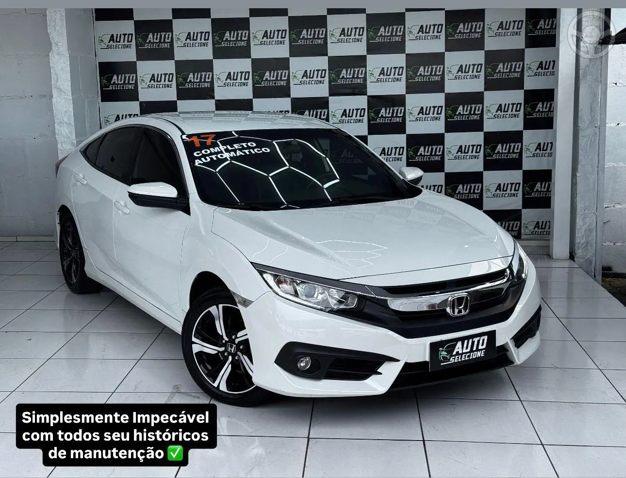 CIVIC 2.0 EXL 16V FLEX 4P AUTOMATICO - 2017 - CAXIAS DO SUL