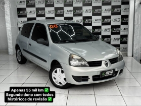 clio 1.0 authentique 16v flex 2p manual 2008 caxias do sul