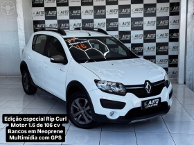 sandero 1.6 stepway rip curl 8v flex 4p manual 2017 caxias do sul