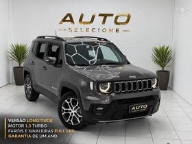 renegade 1.3 longitude t270 16v turbo flex 4p automatico 2022 caxias do sul