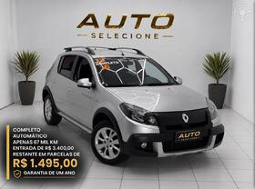 sandero 1.6 stepway 16v flex 4p automatico 2013 caxias do sul