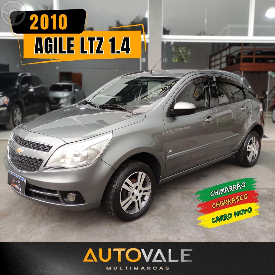 AGILE 1.4 MPFI LTZ 8V FLEX 4P MANUAL - 2010 - VALE REAL