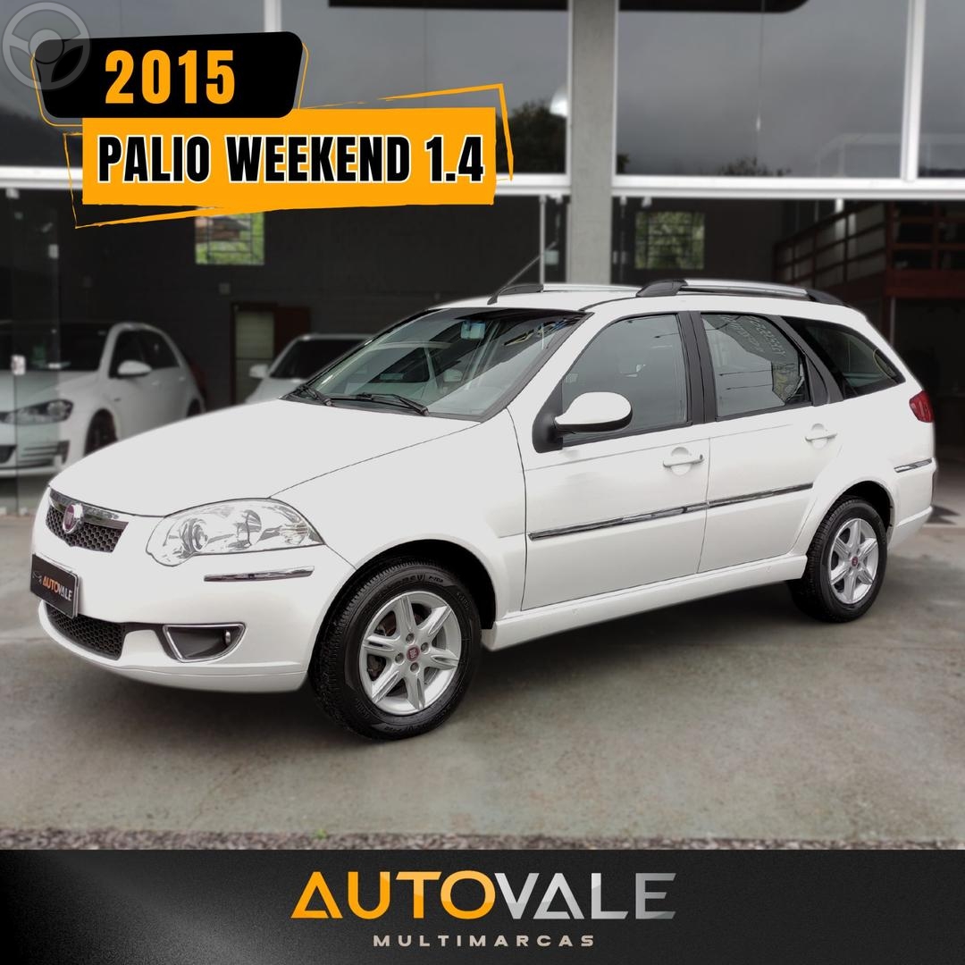 PALIO 1.4 MPI ATTRACTIVE WEEKEND 8V FLEX 4P MANUAL - 2015 - VALE REAL