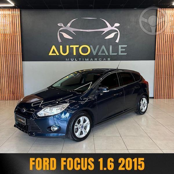 FOCUS 1.6 SE 16V FLEX 4P AUTOMATICO - 2015 - VALE REAL