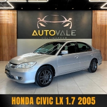 civic 1.7 lx 16v 4p automatico 2005 vale real