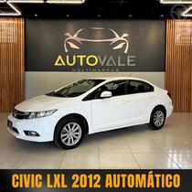 civic 1.8 lxl 16v flex 4p automatico 2012 vale real