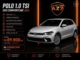 polo 1.0 170 tsi comfortline automatico 2024 novo hamburgo