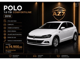 polo 1.0 200 tsi comfortline automatico 2018 novo hamburgo