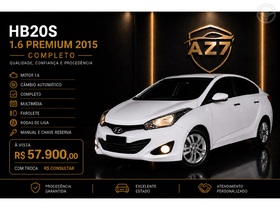 hb20s 1.6 premium 16v flex 4p automatico 2015 novo hamburgo