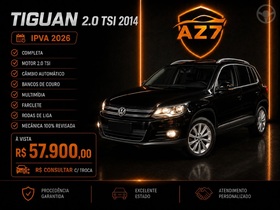 tiguan 2.0 tsi 16v turbo 4p tiptronic 2014 novo hamburgo