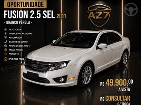 fusion 2.5 sel 16v 4p automatico 2011 novo hamburgo