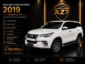 hilux sw4 2.8 srx 4x4 7 lugares 16v turbo intercooler diesel 4p automatico 2019 novo hamburgo