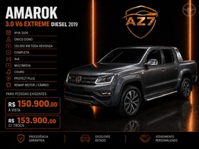 amarok 3.0 v6 tdi diesel highline extreme cd 4motion automatico 2019 novo hamburgo