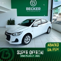 onix 1.0lt plus 8v turbo flex 4p automatico 2021 santa cruz do sul