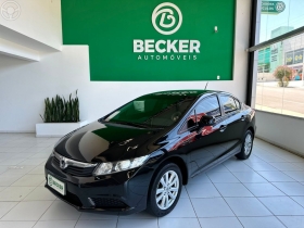 civic 1.8 lxs 16v 4p automatico 2016 santa cruz do sul