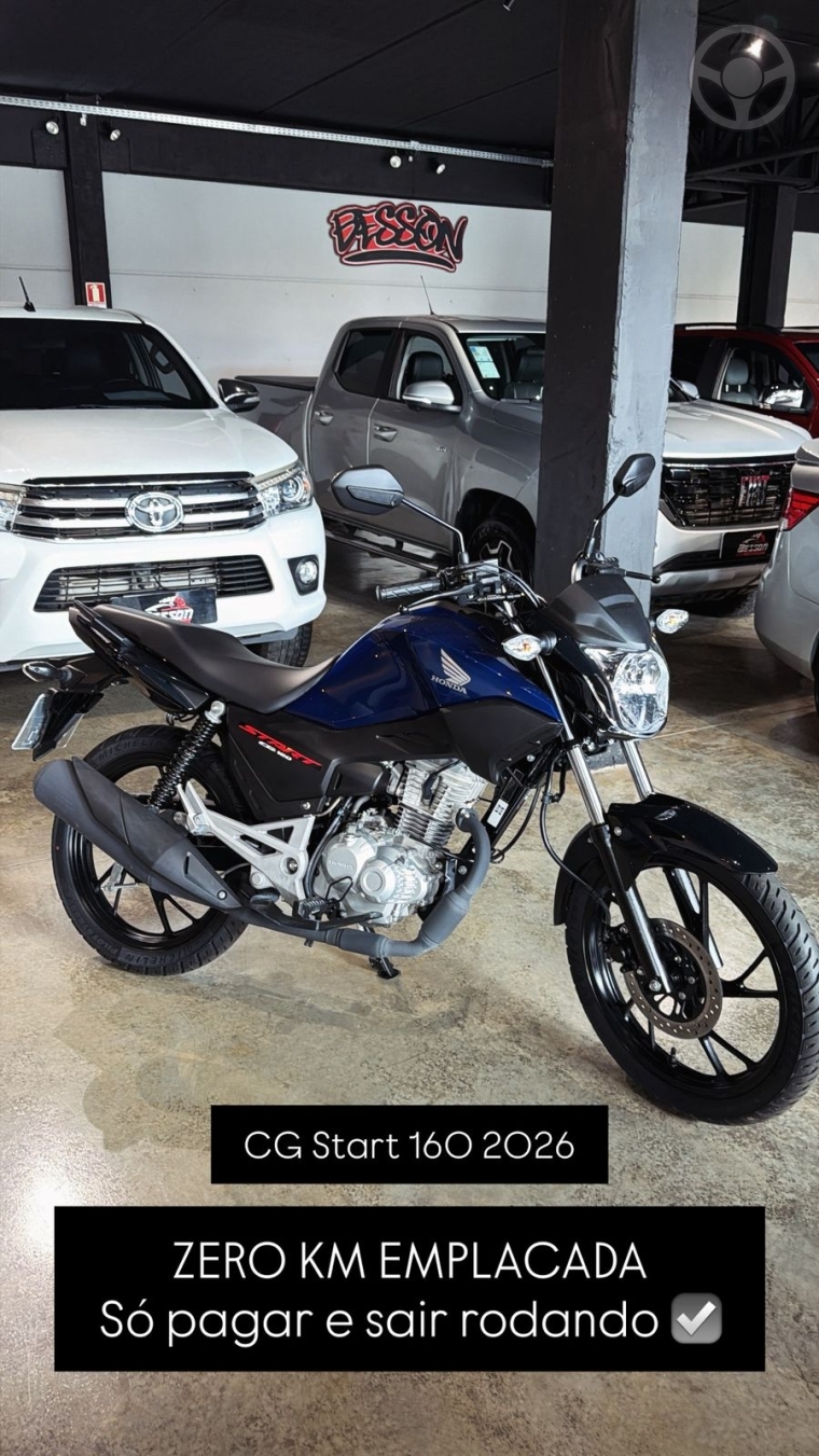 CG 160 START - 2026 - SãO FRANCISCO DE PAULA