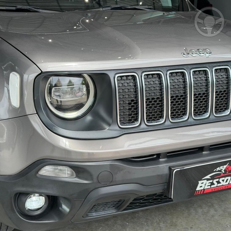 JEEP - RENEGADE 1.8 16V FLEX LONGITUDE 4P AUTOMÁTICO - 2019/2020 - CINZA - R$ 84.900,00