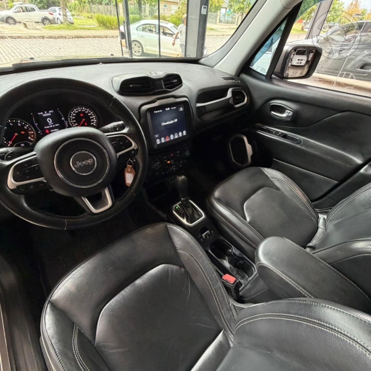 JEEP - RENEGADE 1.8 16V FLEX LONGITUDE 4P AUTOMÁTICO - 2019/2020 - CINZA - R$ 84.900,00