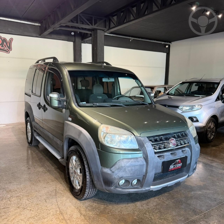 FIAT - DOBLÓ 1.8 MPI ADVENTURE 8V FLEX 4P MANUAL - 2010/2010 - VERDE - R$ 47.900,00