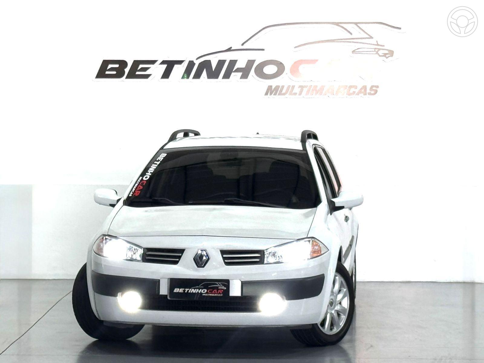 MÉGANE 1.6 DYNAMIQUE GRAND TOUR 16V FLEX 4P MANUAL - 2012 - ESTâNCIA VELHA