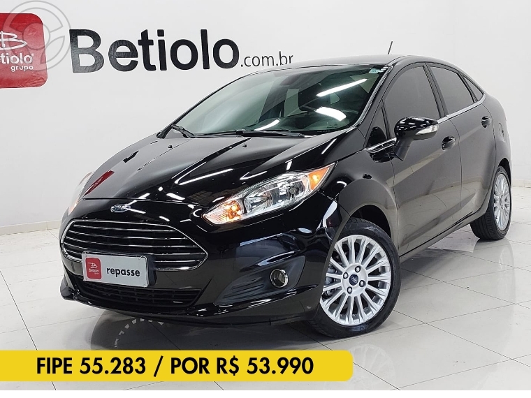 FIESTA 1.6 TITANIUM SEDAN 16V FLEX 4P AUTOMÁTICO - 2017 - CAXIAS DO SUL