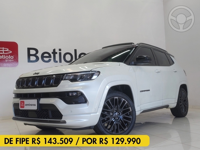 COMPASS 1.3 SERIE S T270 16V TURBO FLEX 4P AUTOMÁTICO - 2022 - CAXIAS DO SUL