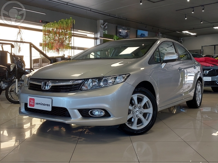 CIVIC 1.8 EXS 16V FLEX 4P AUTOMÁTICO - 2012 - CAXIAS DO SUL