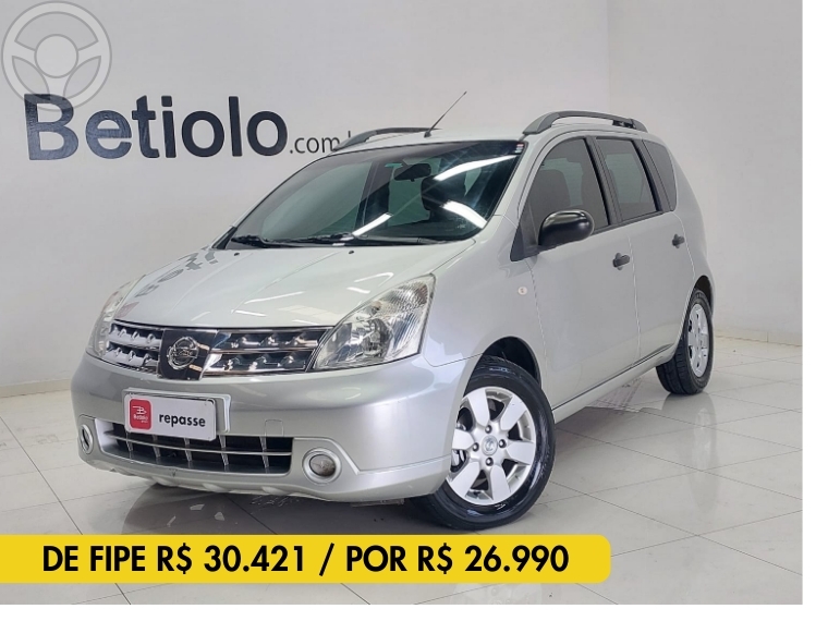 LIVINA 1.6 16V FLEX 4P MANUAL - 2012 - CAXIAS DO SUL