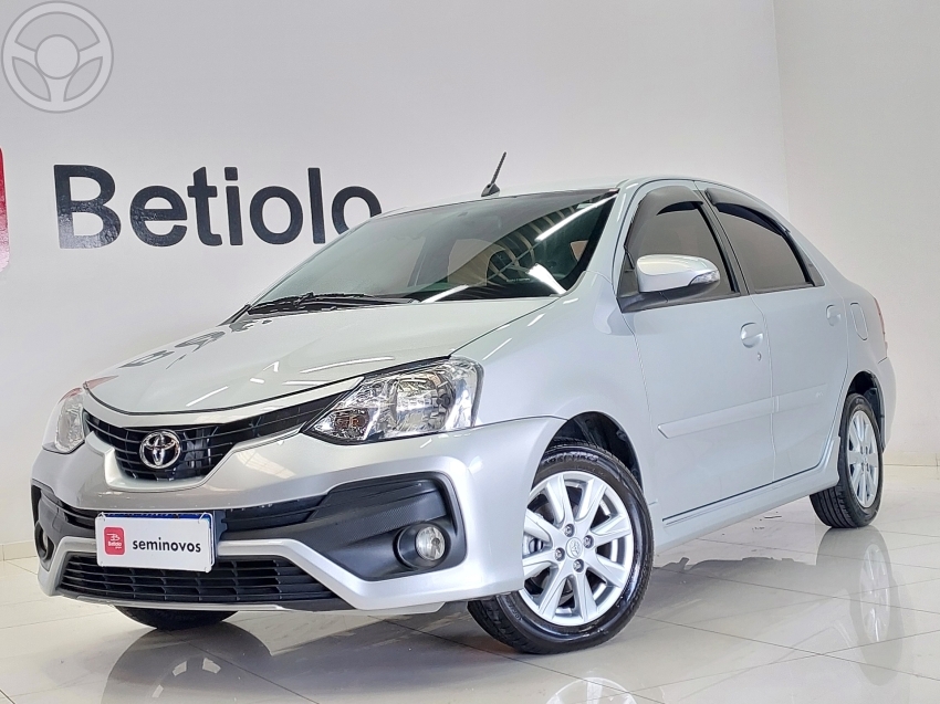 ETIOS 1.5 XLS SEDAN 16V FLEX 4P AUTOMÁTICO - 2018 - CAXIAS DO SUL