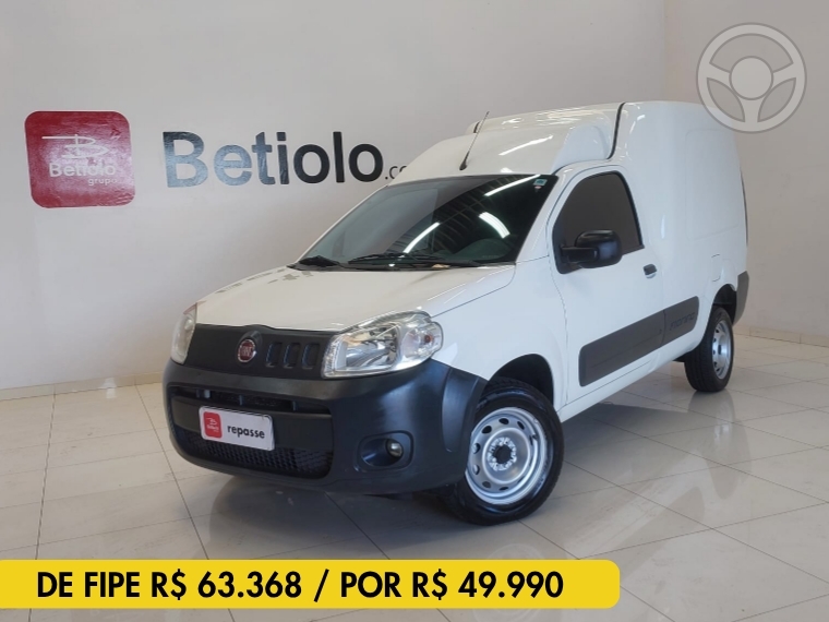 FIORINO 1.4 HARD WORKING FURGÃO EVO 8V FLEX 2P MANUAL - 2019 - CAXIAS DO SUL