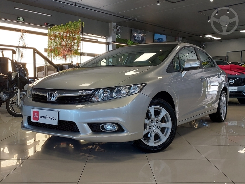 CIVIC 1.8 EXS 16V FLEX 4P AUTOMÁTICO - 2012 - CAXIAS DO SUL