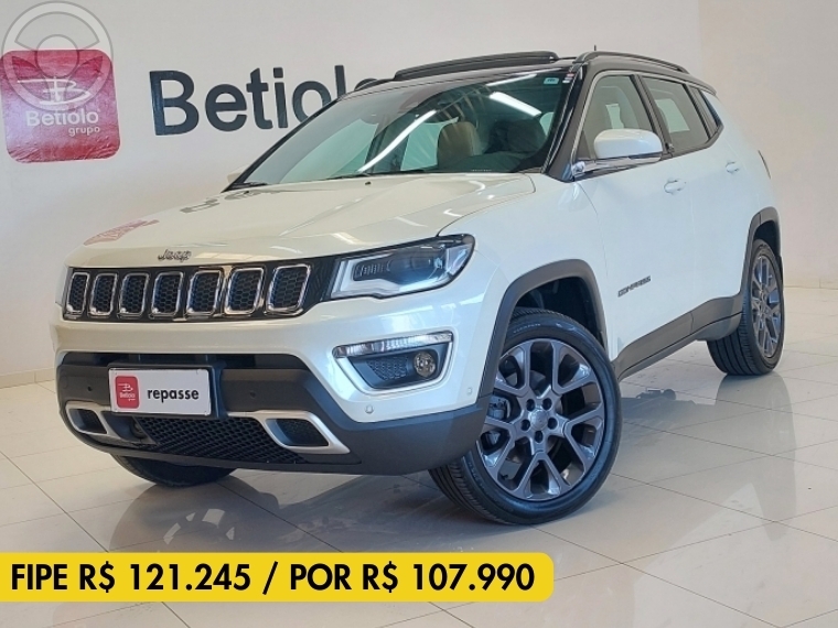 COMPASS 2.0 16V DIESEL LIMITED 4X4 AUTOMÁTICO - 2019 - CAXIAS DO SUL