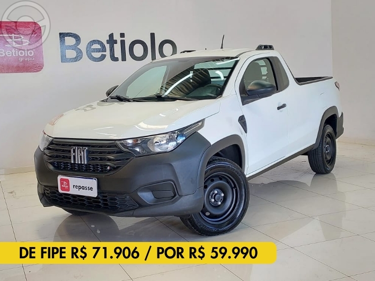 STRADA 1.4 ENDURANCE CS PLUS 8V FLEX 2P MANUAL - 2022 - CAXIAS DO SUL
