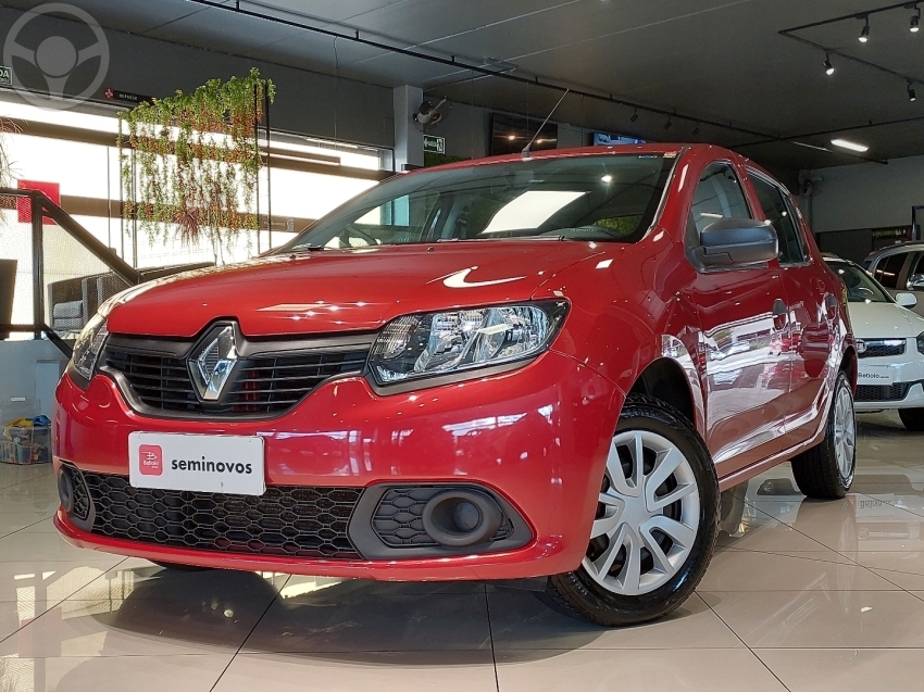 SANDERO 1.0 AUTHENTIQUE 16V FLEX 4P MANUAL - 2019 - CAXIAS DO SUL