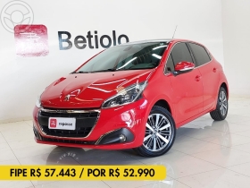 208 1.6 griffe 16v flex 4p automatico 2017 caxias do sul