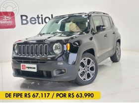 RENEGADE 1.8 16V FLEX LONGITUDE 4P AUTOMÁTICO